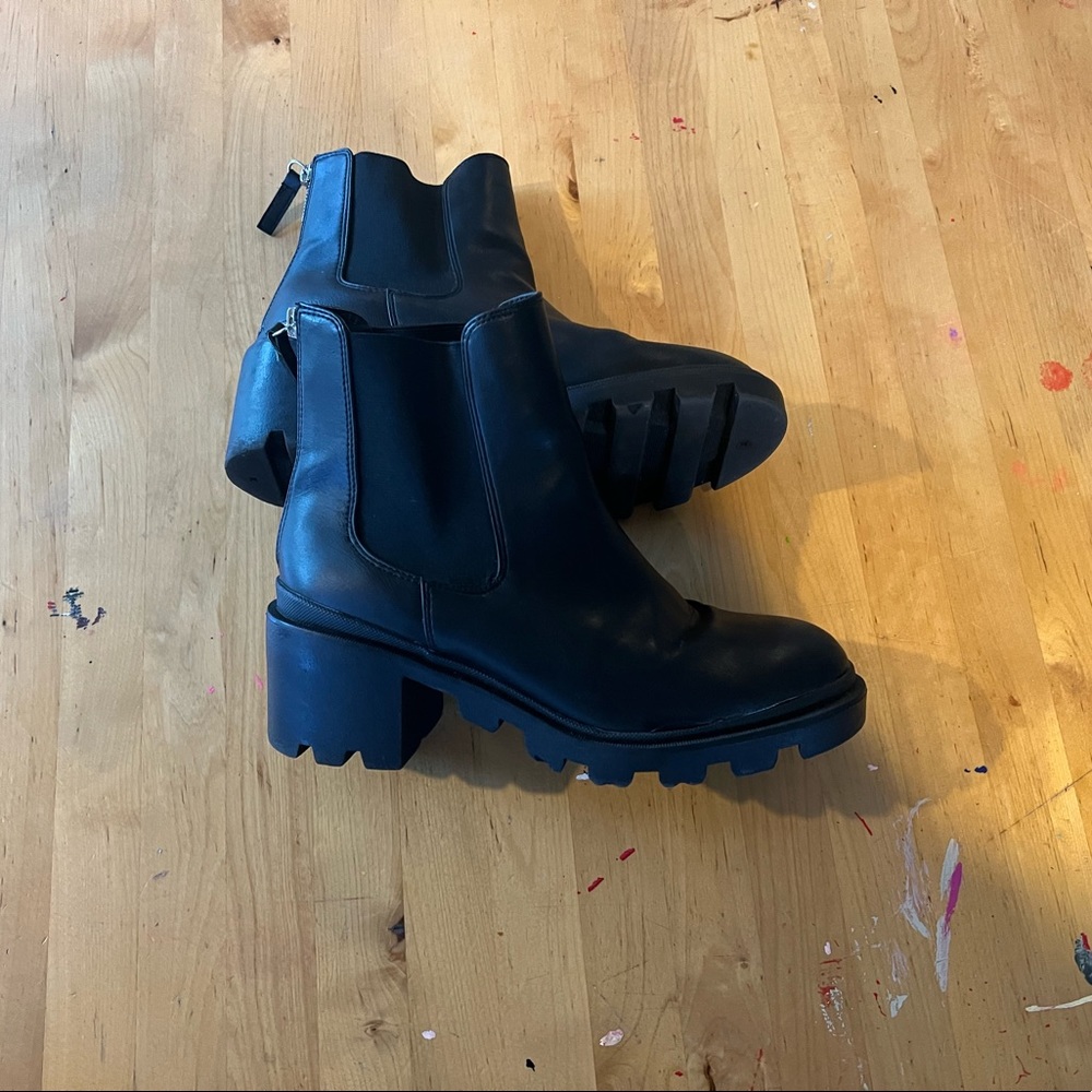 Pleather Ankle Book